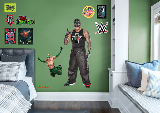 Rey Mysterio         - Officially Licensed WWE Removable Wall   Adhesive Decal