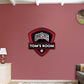 Ohio State Buckeyes:   Badge Personalized Name        - Officially Licensed NCAA Removable     Adhesive Decal