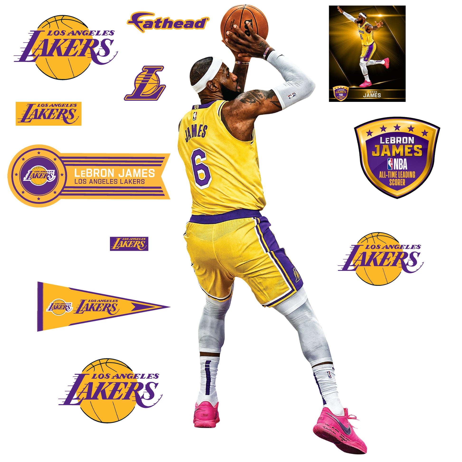 LeBron James Los Angeles Lakers Marvel Black Panther Basketball