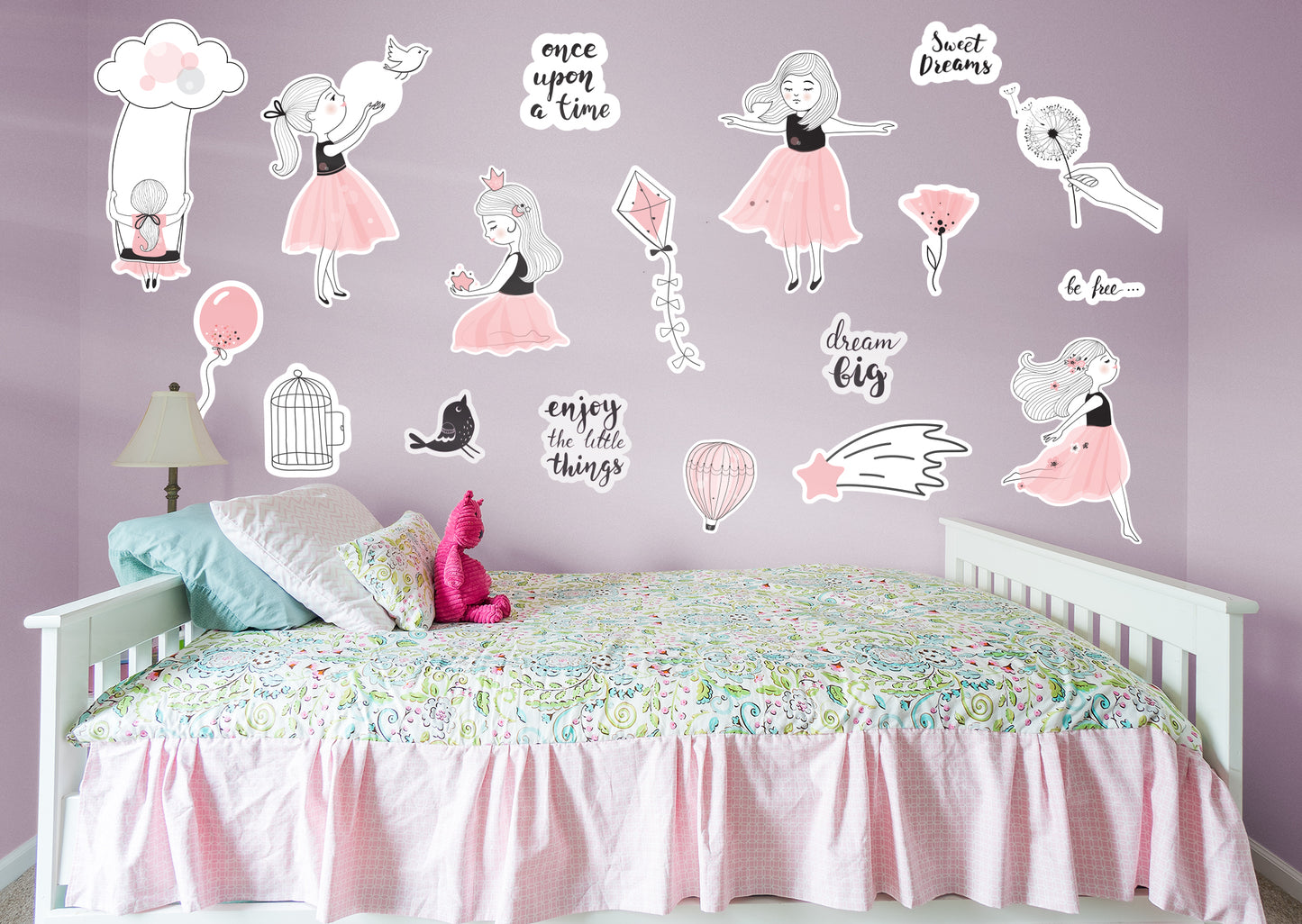 Nursery:  Dream Big Collection        -   Removable Wall   Adhesive Decal