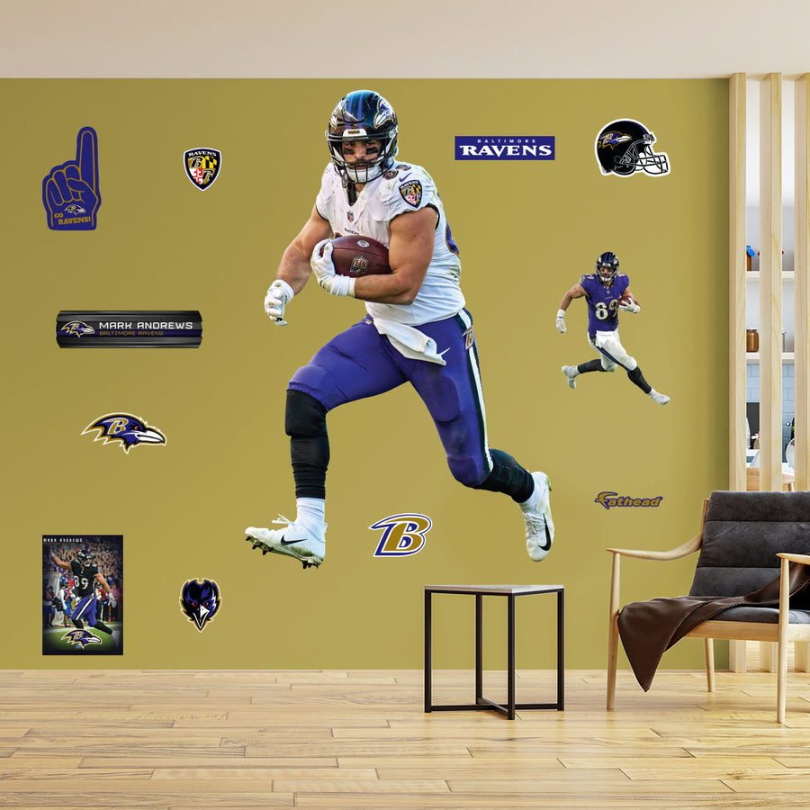 Mark Andrews - RealBig Collection - Official NFL - Baltimore Ravens - Reusable Vinyl Wall Decals #2