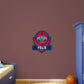 New Orleans Pelicans: Badge Personalized Name - Officially Licensed NBA Removable Adhesive Decal