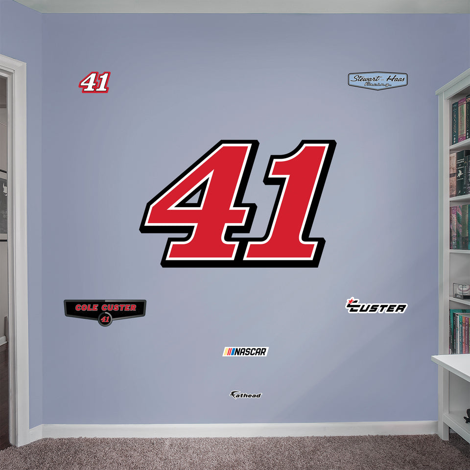 Giant Logo + 2 Decals (30"W x 47"H)