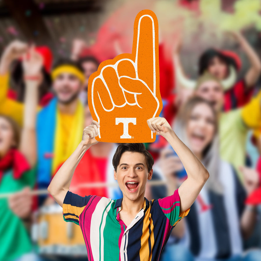 Foam Finger - Big Head - Official NCAA - Tennessee Volunteers - Foam Core Cutout