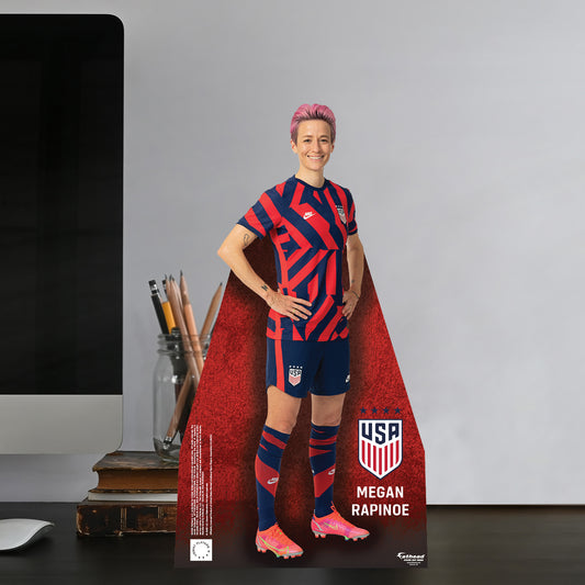 Megan Rapinoe Mini Cardstock Cutout - Officially Licensed USWNT Stand Out