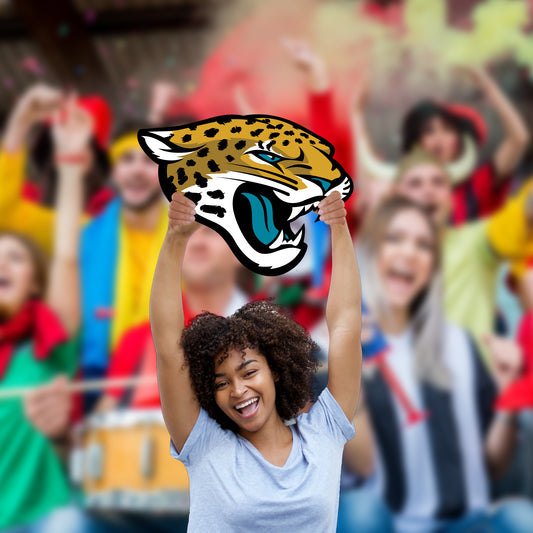 Jacksonville Jaguars:  2022 Logo   Foam Core Cutout  - Officially Licensed NFL    Big Head