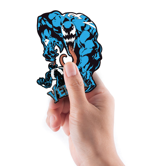 Sheet of 5 -Venom: Venom Colour Wave Minis        - Officially Licensed Marvel Removable     Adhesive Decal