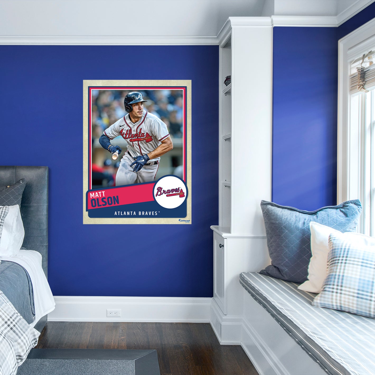 Atlanta Braves: Matt Olson 2022 Poster - Officially Licensed MLB Remov