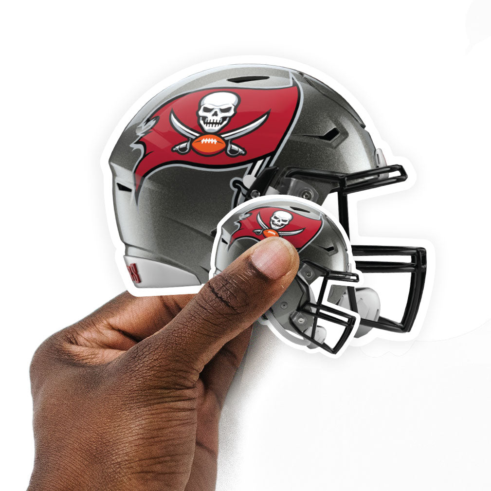 Tampa Bay Buccaneers:  2022 Helmet Minis        - Officially Licensed NFL Removable     Adhesive Decal