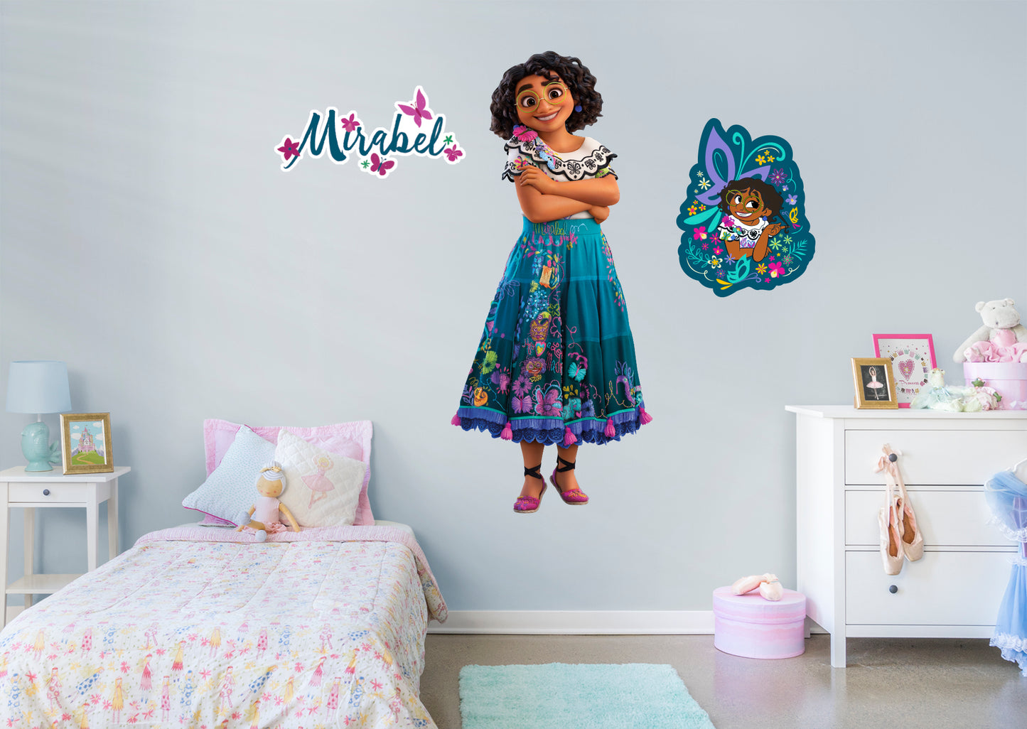 Encanto: Mirabel RealBig        - Officially Licensed Disney Removable     Adhesive Decal