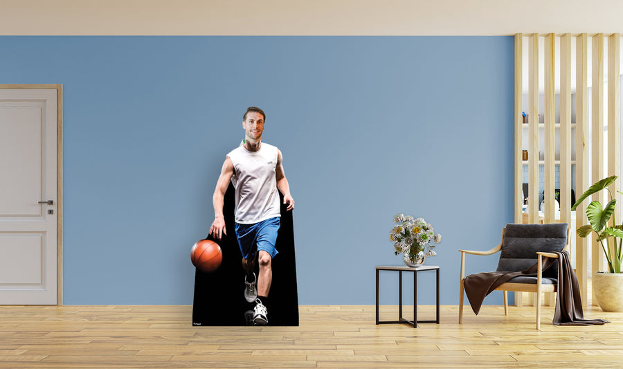Sports: Basketball Stand In Life-Size Foam Core Cutout - Stand Out