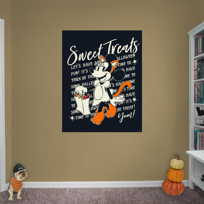 Mickey and Friends: Halloween Minnie Mouse Sweet Treats Poster        - Officially Licensed Disney Removable     Adhesive Decal