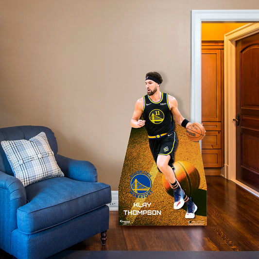 Golden State Warriors: Klay Thompson 2022  Life-Size   Foam Core Cutout  - Officially Licensed NBA    Stand Out