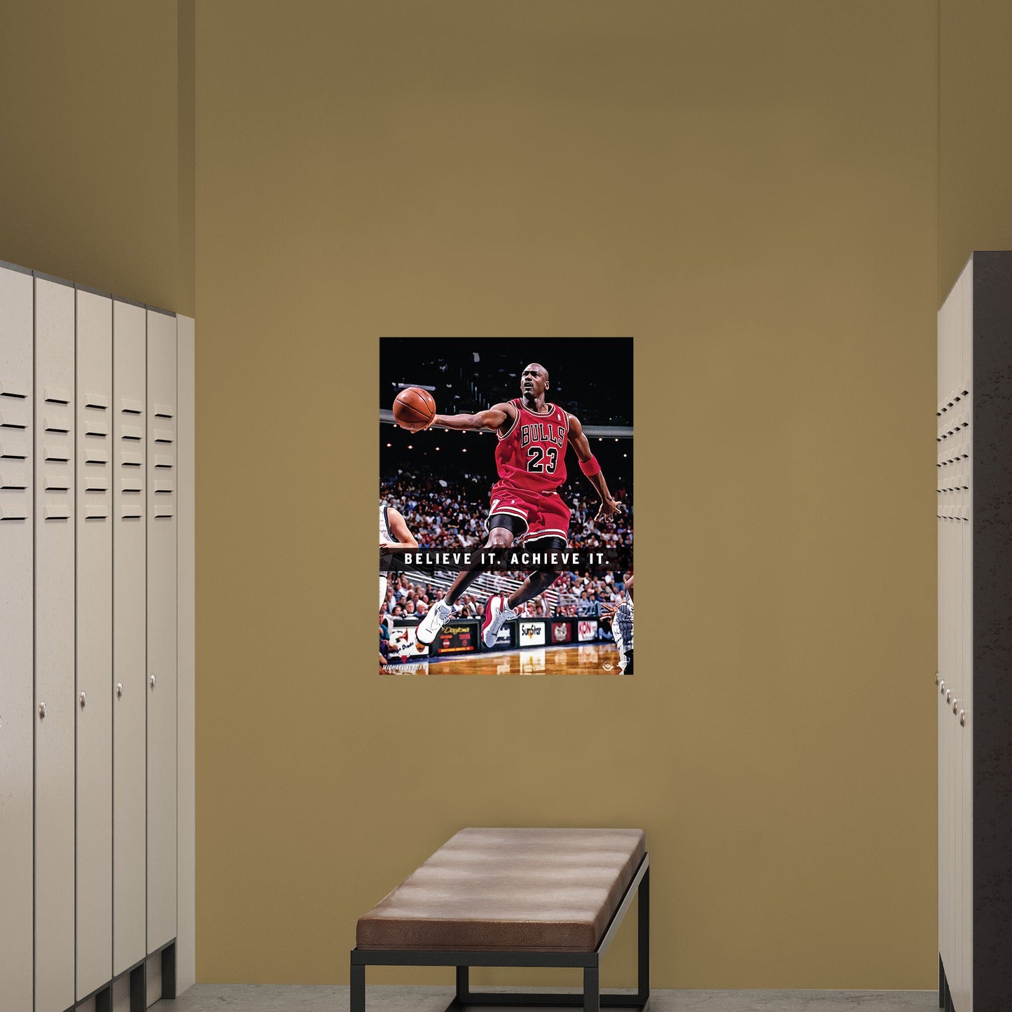 Chicago Bulls: Michael Jordan Scoring Motivational Poster - Officially Licensed NBA Removable Adhesive Decal