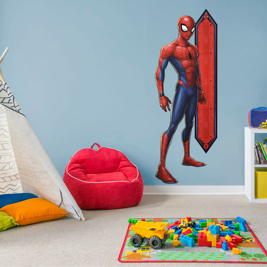 Spider-Man: Growth Chart - Officially Licensed Removable Wall Decal