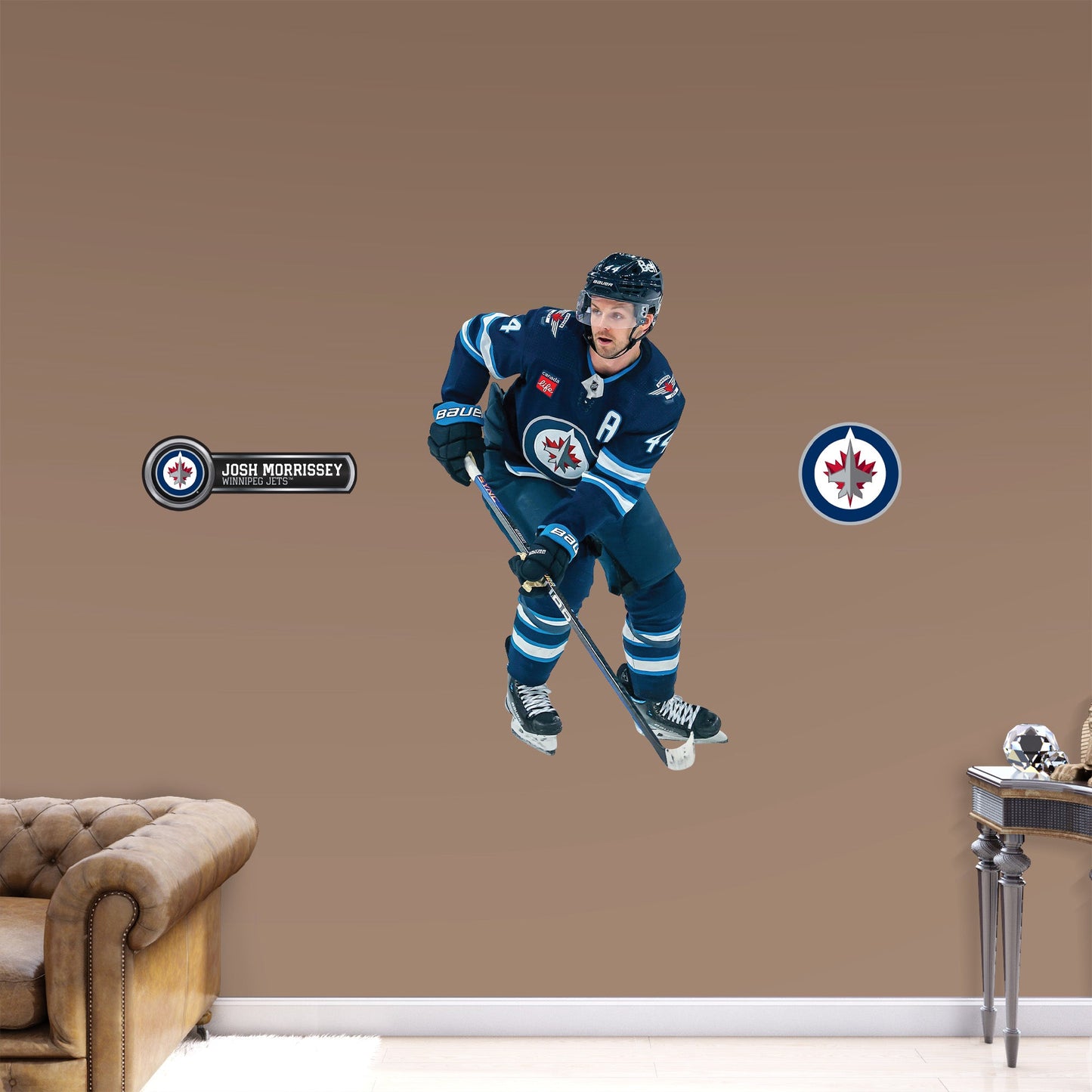 Winnipeg Jets: Josh Morrissey - Officially Licensed NHL Removable Adhesive Decal