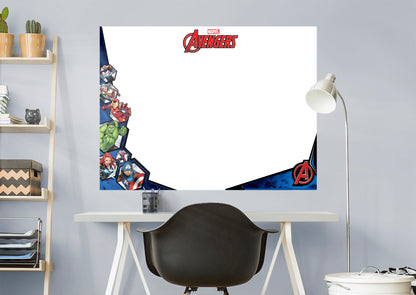 Avengers:  Dry Erase        - Officially Licensed Marvel Removable Wall   Adhesive Decal