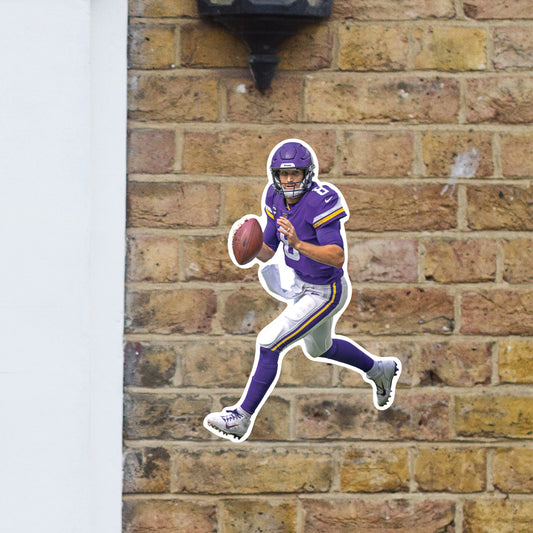 Minnesota Vikings: Kirk Cousins         - Officially Licensed NFL    Outdoor Graphic