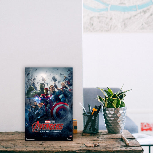 Avengers: Avengers Age of Ultron Poster  Mini   Cardstock Cutout  - Officially Licensed Marvel    Stand Out