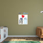 R2-D2 in Love Poster        - Officially Licensed Star Wars Removable     Adhesive Decal
