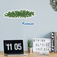 Christmas: Green Branch Icon - Removable Adhesive Decal