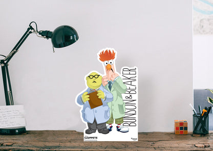 Muppets: Bunson & Beaker Mini   Cardstock Cutout  - Officially Licensed Disney    Stand Out