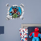 Avengers: Broken Wall 2 Instant Window - Officially Licensed Marvel Removable Adhesive Decal