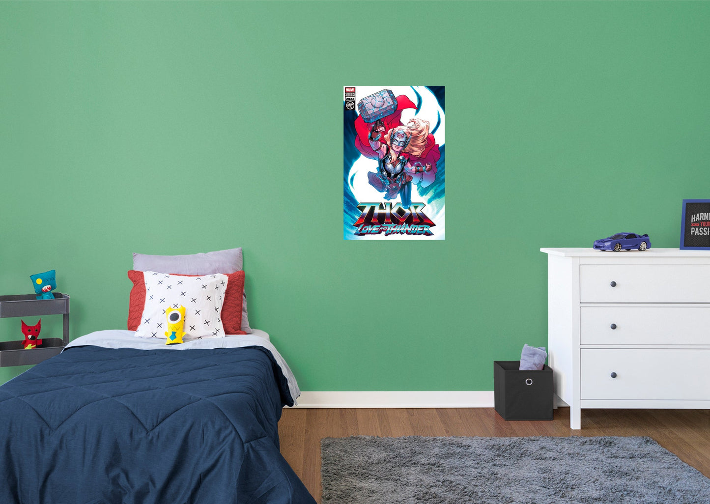 THOR: Love and Thunder: Comic 1 Mural - Officially Licensed Marvel Removable Adhesive Decal