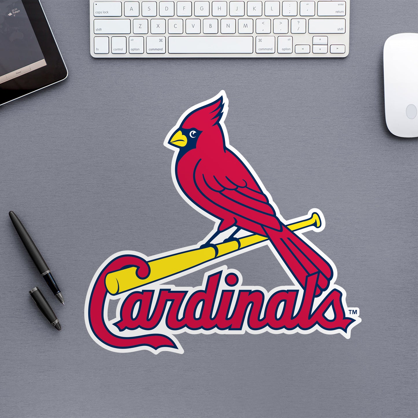 St. Louis Cardinals for St Louis Cardinals: Logo - MLB Removable Wall Decal Giant Logo 41W x 39H