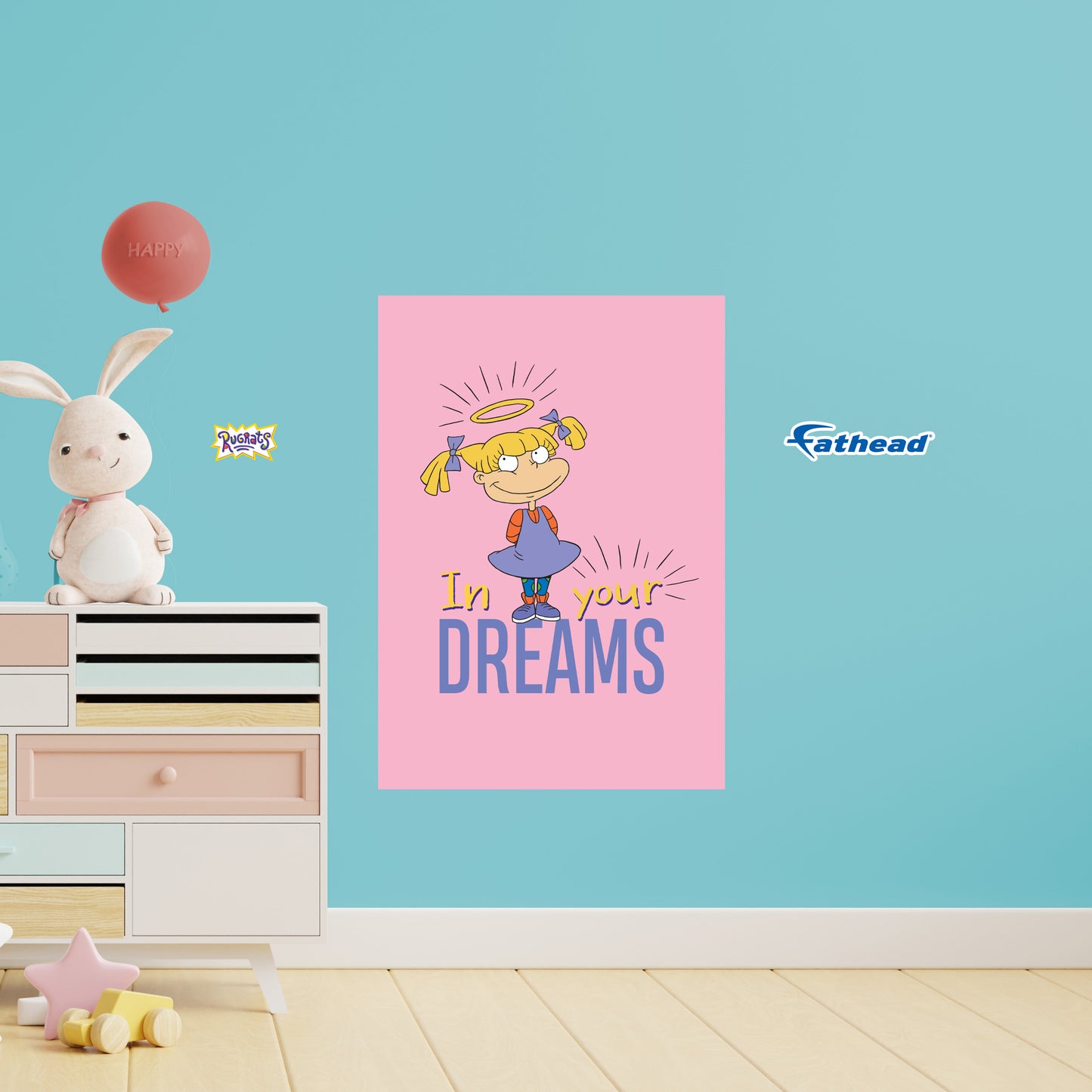 Rugrats:  In Your Dreams Poster        - Officially Licensed Nickelodeon Removable     Adhesive Decal