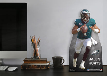 Philadelphia Eagles Jalen Hurts Fathead Mini Stand Out