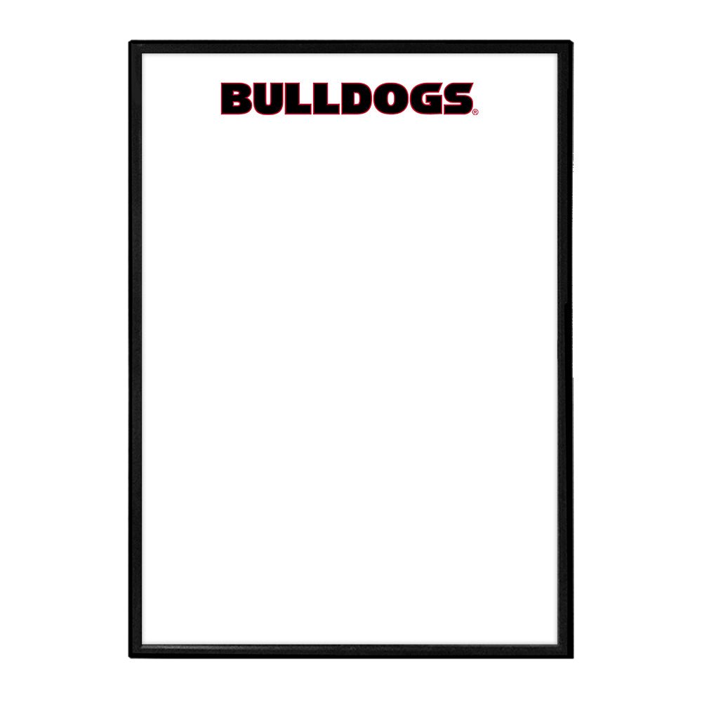 Georgia Bulldogs: Framed Dry Erase Wall Sign - The Fan-Brand