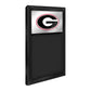 Georgia Bulldogs: Mirrored Chalk Note Board - The Fan-Brand