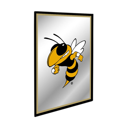 Georgia Tech Yellow Jackets: Mascot - Framed Mirrored Wall Sign - The Fan-Brand