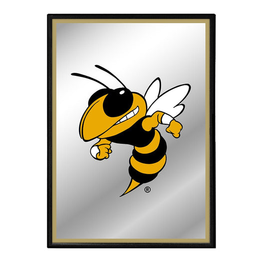 Georgia Tech Yellow Jackets: Mascot - Framed Mirrored Wall Sign - The Fan-Brand