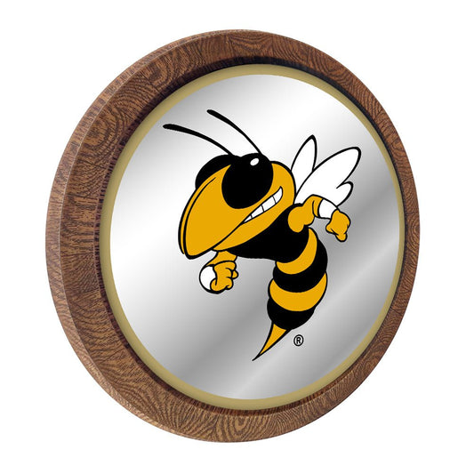 Georgia Tech Yellow Jackets: Mascot - Mirrored Barrel Top Mirrored Wall Sign - The Fan-Brand