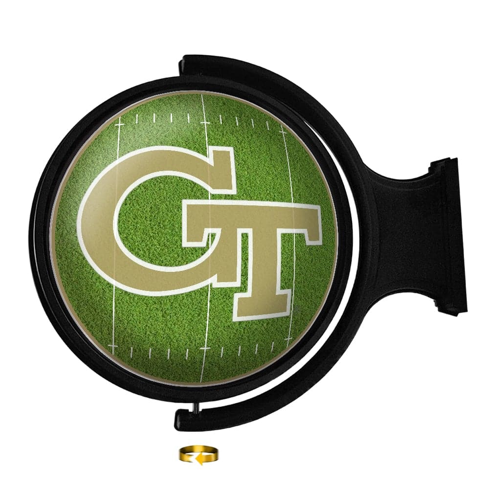Georgia Tech Yellow Jackets: On the 50 - Rotating Lighted Wall Sign - The Fan-Brand
