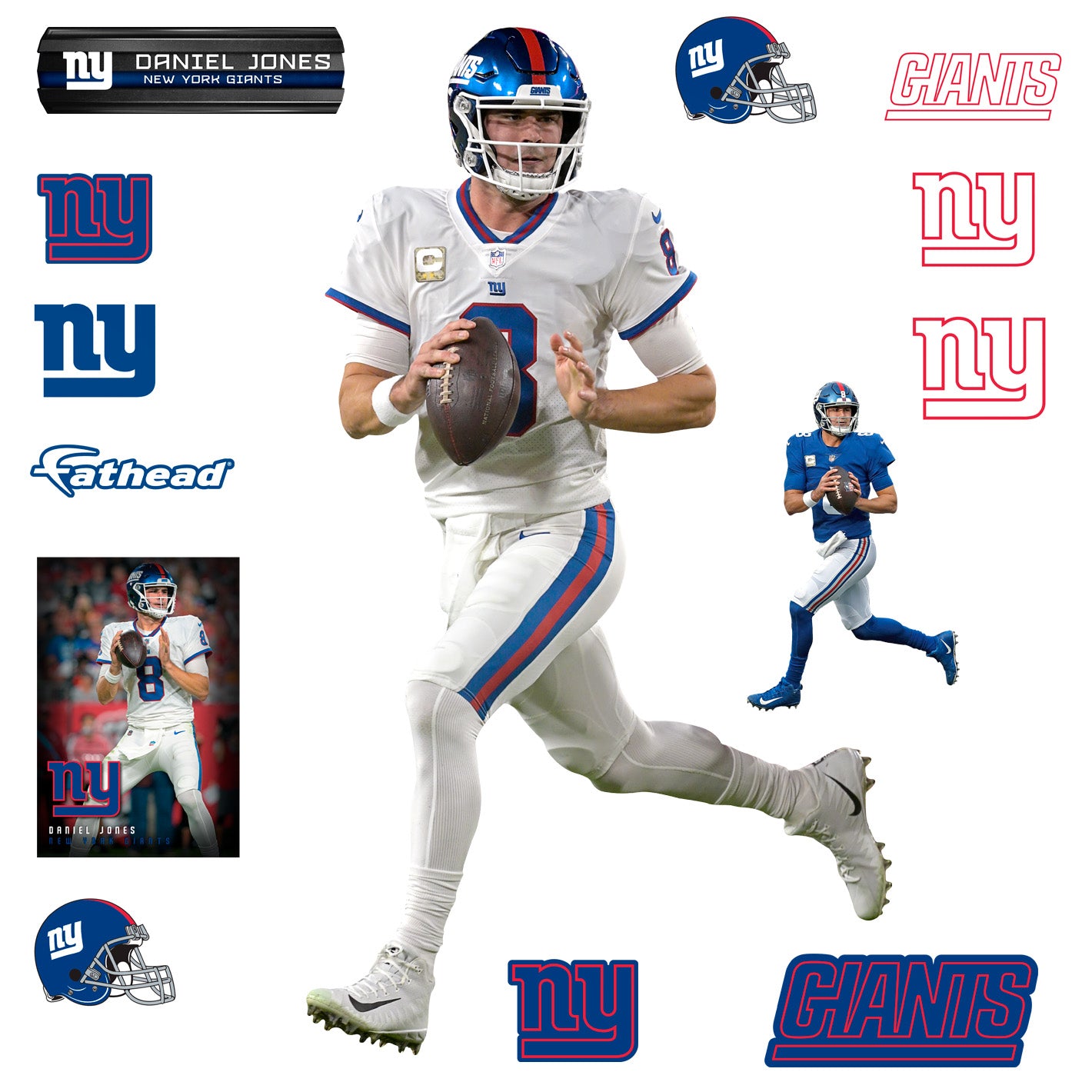 New York Giants: Classic Logo - Officially Licensed NFL Removable Wall –  Fathead