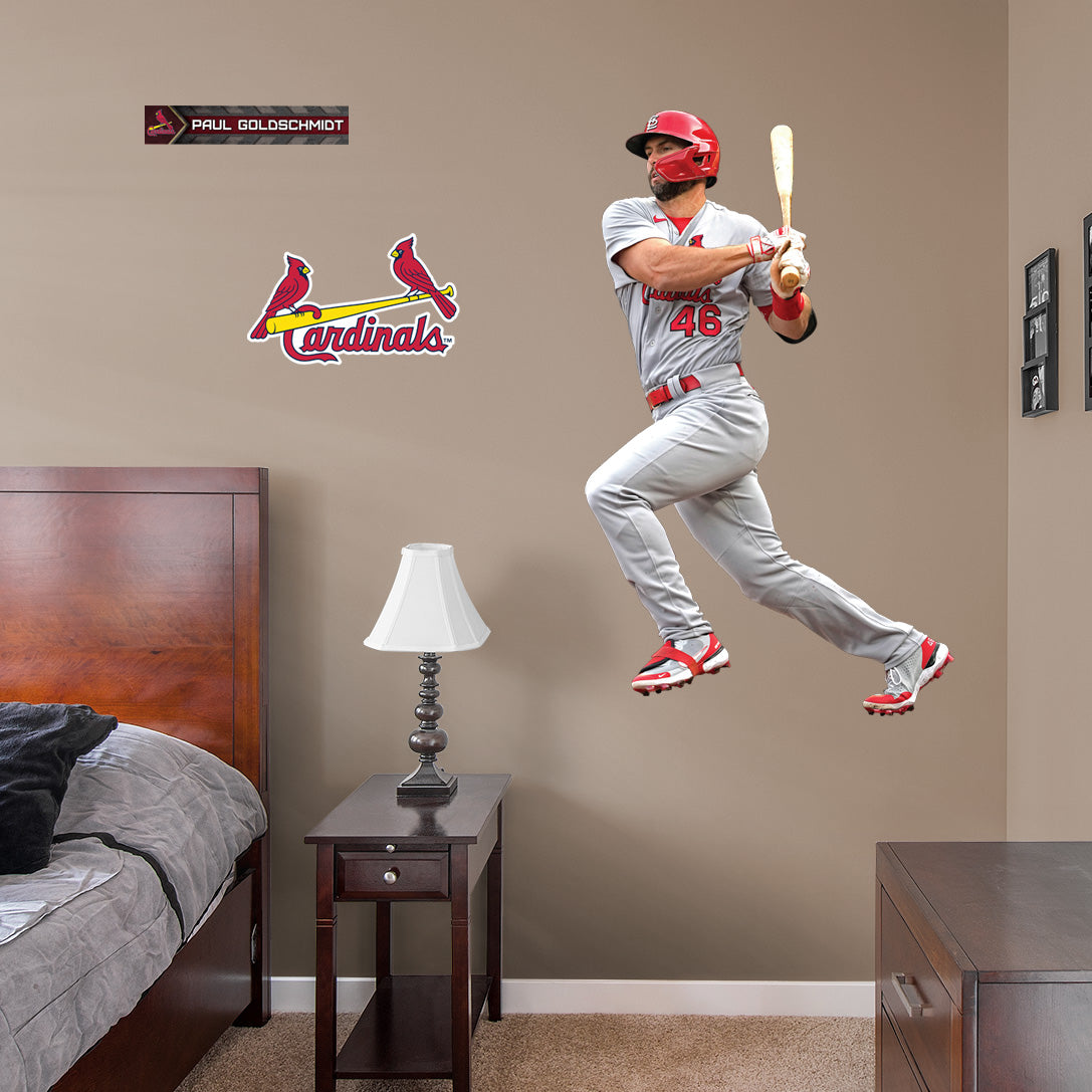 St. Louis Cardinals: Paul Goldschmidt - Officially Licensed MLB Removable Adhesive Decal