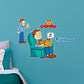 Garfield: Jon & Garfield RealBigs - Officially Licensed Nickelodeon Removable Adhesive Decal