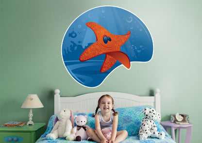 Nursery:  Starfish Icon        -   Removable Wall   Adhesive Decal