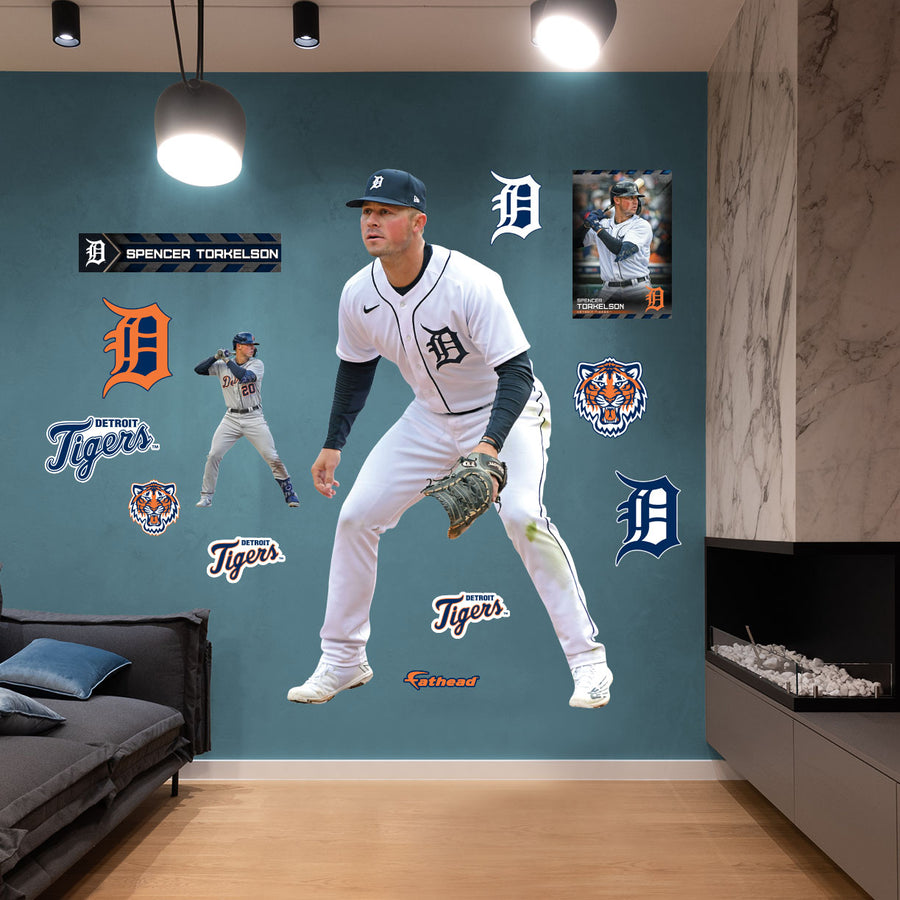 Spencer Torkelson - RealBig Collection - Official MLB - Detroit Tigers - Reusable Vinyl Wall Decals #1
