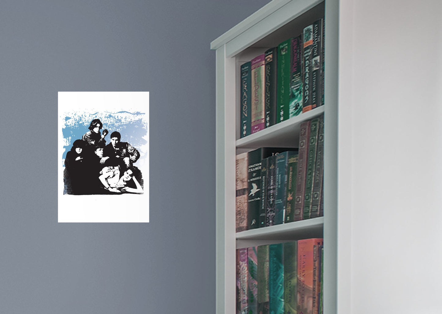 The Breakfast Club:  Group Poster Mural        - Officially Licensed NBC Universal Removable Wall   Adhesive Decal