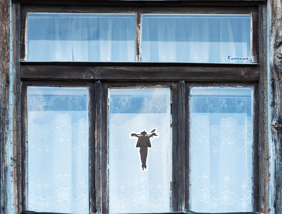 Halloween: Scarecrow Window Clings        -   Removable Window   Static Decal