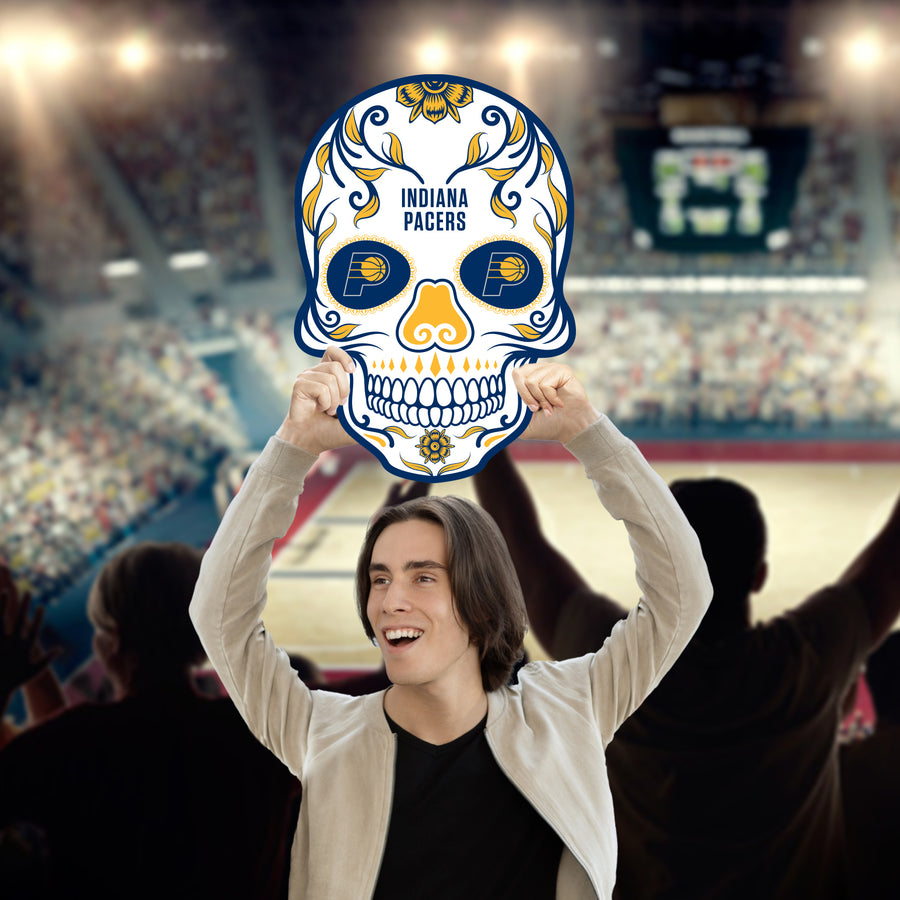 Skull - Big Head - Official NBA - Indiana Pacers - Foam Core Cutout