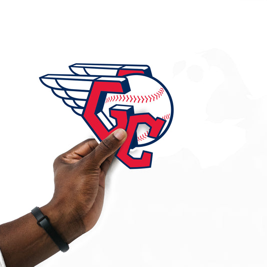Sheet of 5 -Cleveland Guardians:  2021 Logo Minis        - Officially Licensed MLB Removable     Adhesive Decal