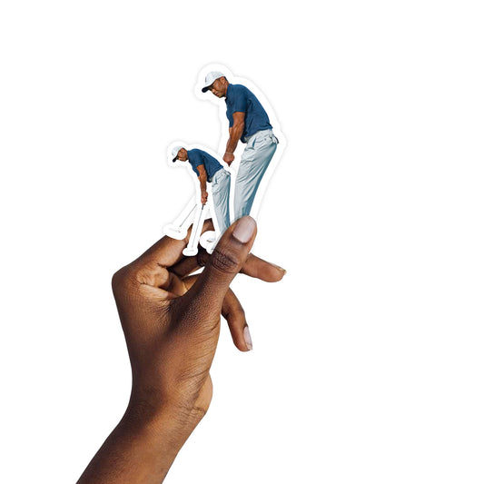 Tiger Woods  Putting Minis        - Officially Licensed Removable     Adhesive Decal