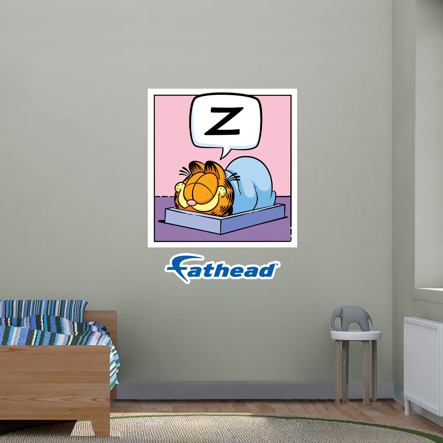 Garfield Classic Cartoon Character Mens Grey Lounge Sleep Pajama
