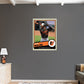 Baltimore Orioles: Cedric Mullins  Poster        - Officially Licensed MLB Removable     Adhesive Decal