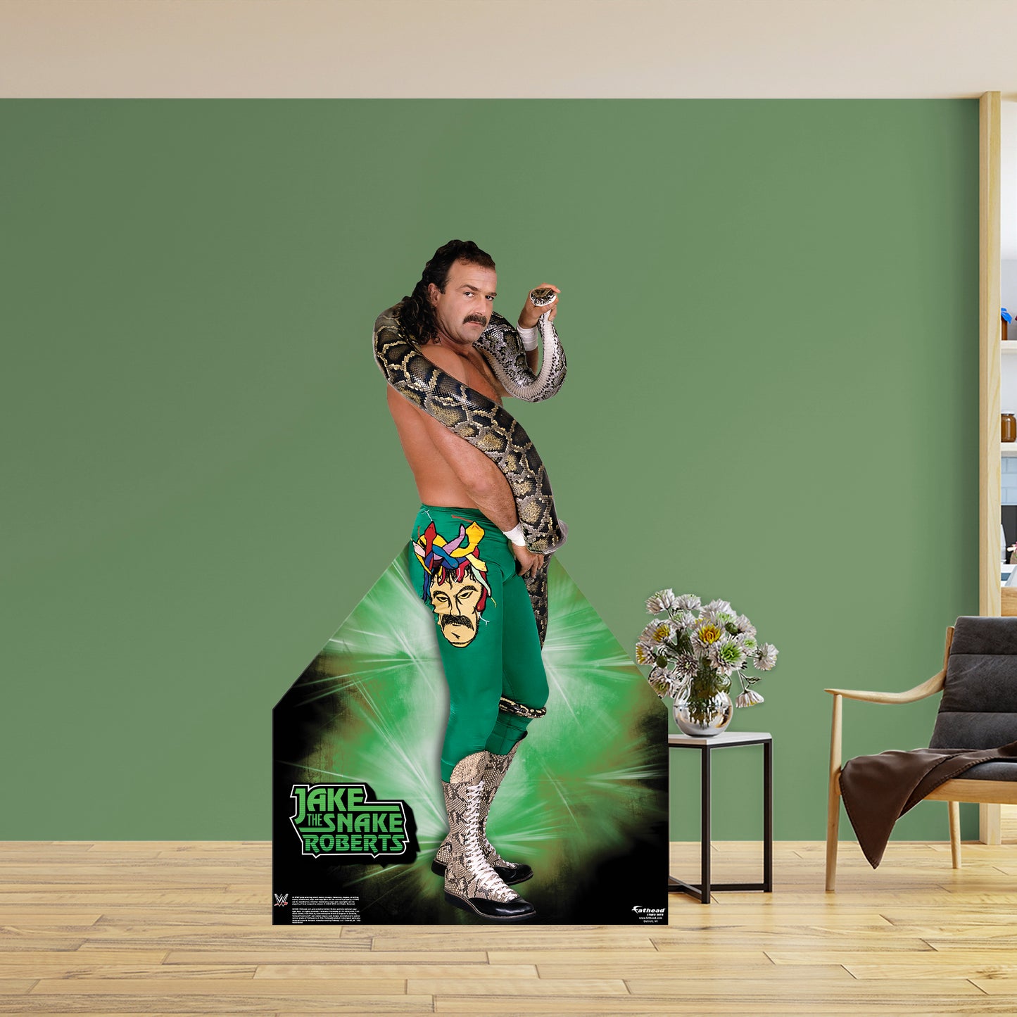 Jake The Snake Roberts Foam Core Cutout - Officially Licensed WWE Stand Out